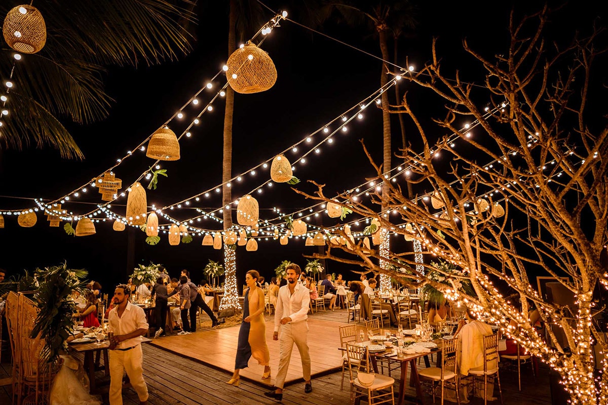 Samui_Tropical_Wedding_Reception Wedding Reception Setup