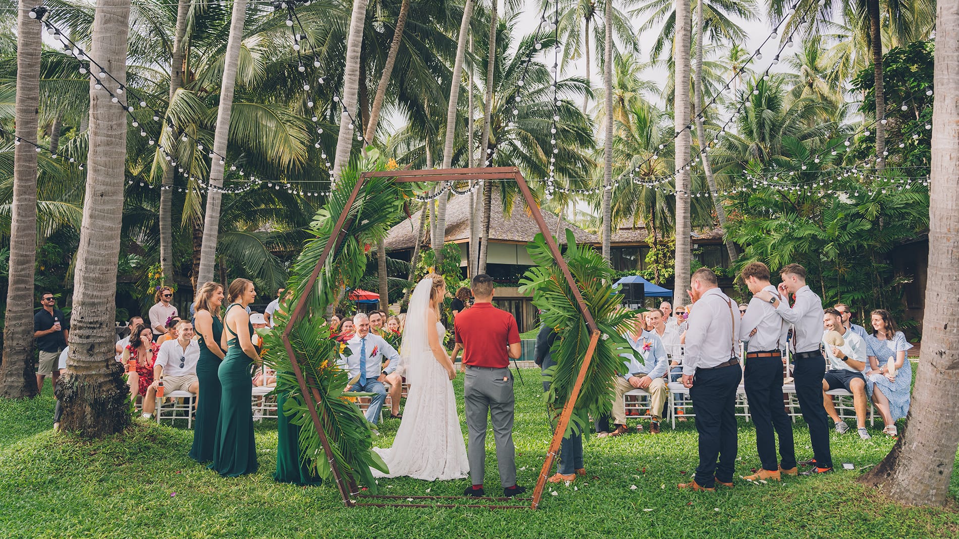 Wedding Ceremony in Koh Samui Private Villa